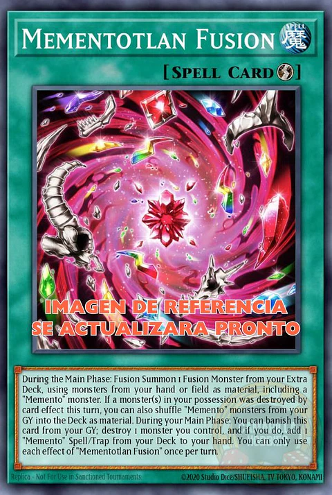 Mementotlan Fusion - MP25-EN073 - Prismatic Secret Rare