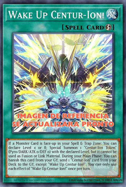 Wake Up Centur-Ion! - MP25-EN074 - Prismatic Secret Rare