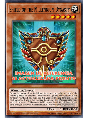 Shield of the Millennium Dynasty - MP25-EN078 - Prismatic Secret Rare