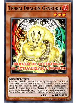 Tenpai Dragon Genroku - MP25-EN082 - Prismatic Secret Rare