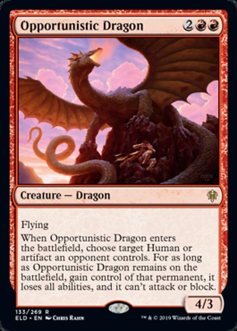 Opportunistic Dragon  - ELD - R 
