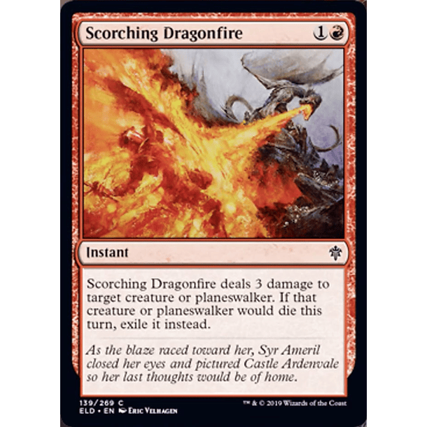 Scorching Dragonfire - ELD - C 