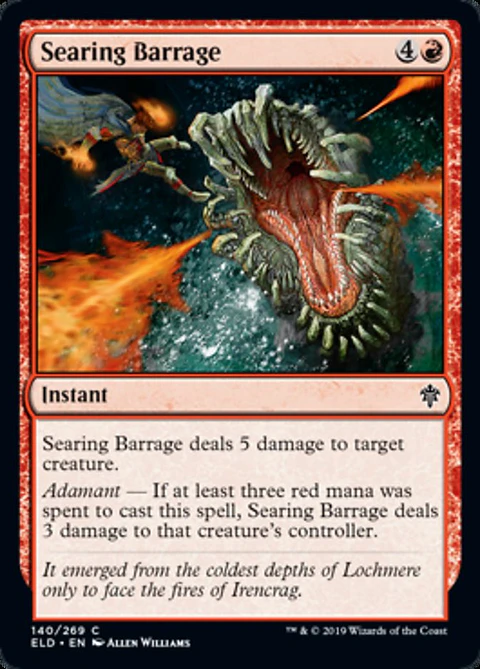 Searing Barrage - ELD - C 