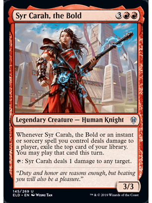 Syr Carah, the Bold - ELD - U