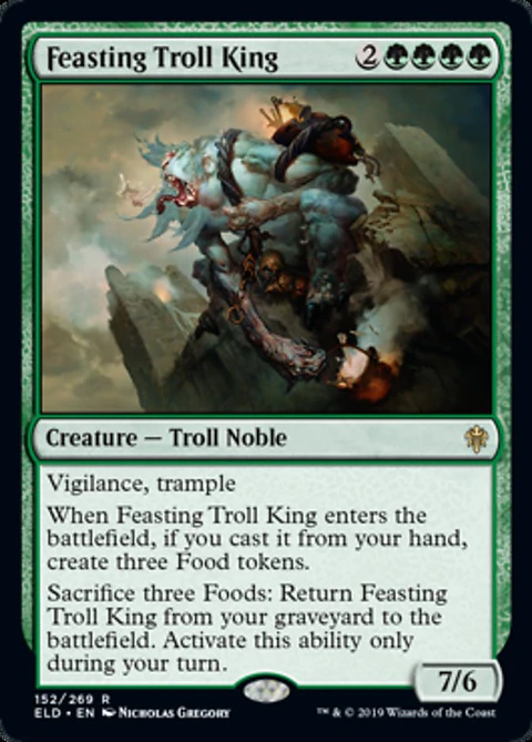 Feasting Troll King - ELD - R 