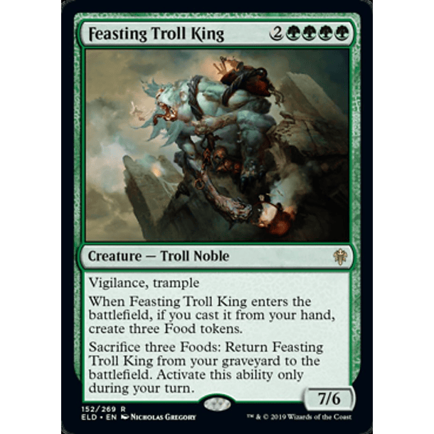 Feasting Troll King - ELD - R 