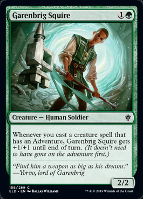Garenbrig Squire  - ELD - C