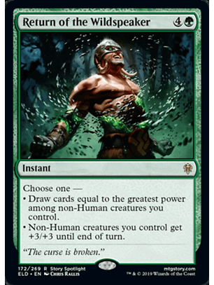 Return of the Wildspeaker - ELD - R 