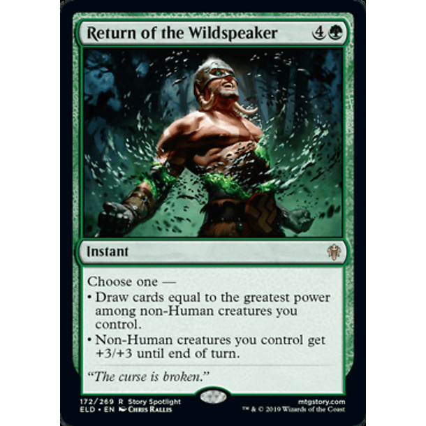 Return of the Wildspeaker - ELD - R 