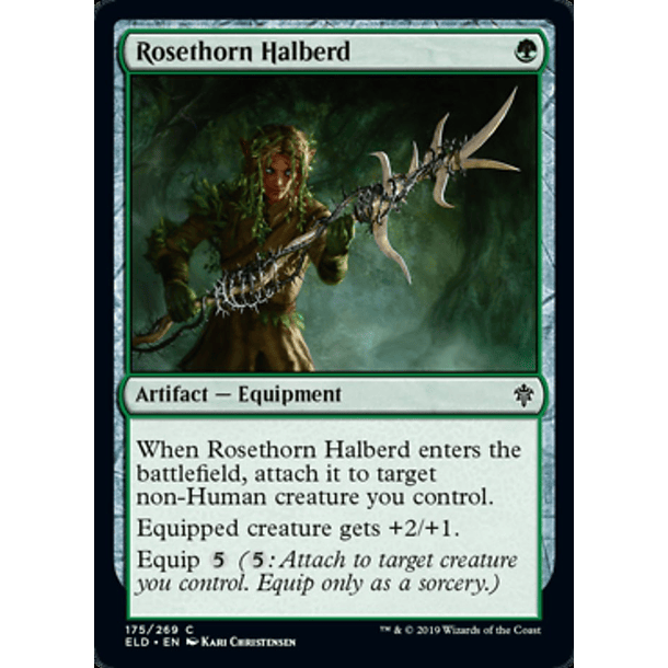 Rosethorn Halberd  - ELD - C 