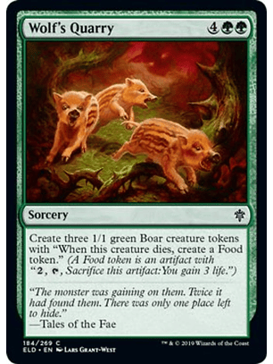 Wolf's Quarry - ELD - C 