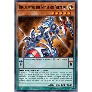 Disablaster the Negation Fortress - MP25-EN084 - Prismatic Secret Rare