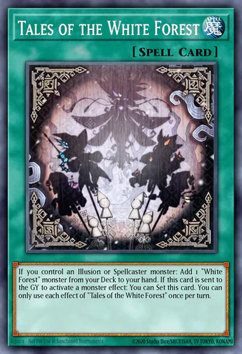 Tales of the White Forest - MP25-EN092 - Prismatic Secret Rare 