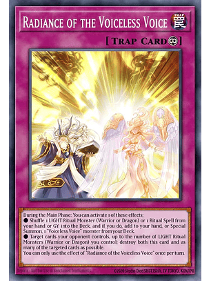 Radiance of the Voiceless Voice - MP25-EN324 - Common 