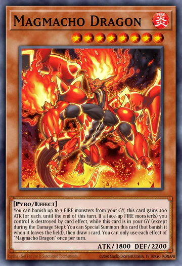 Magmacho Dragon - MP25-EN307 - Common  1