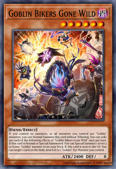 Goblin Bikers Gone Wild - MP25-EN098 - Prismatic Secret Rare