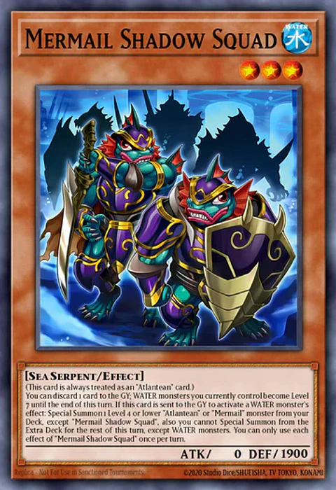 Mermail Shadow Squad - MP25-EN101 - Prismatic Secret Rare