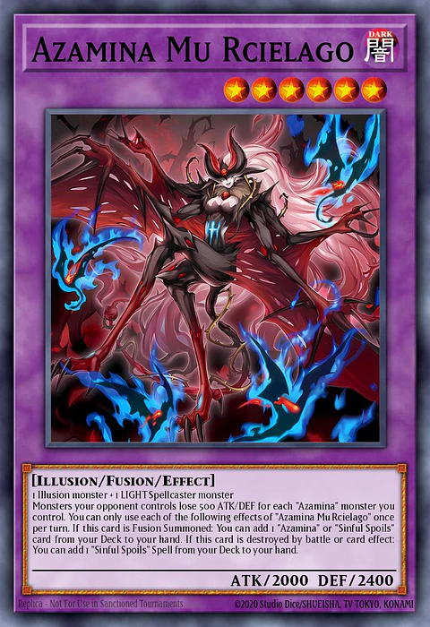 Azamina Mu Rcielago - MP25-EN104 - Prismatic Secret Rare