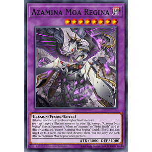 Azamina Moa Regina - MP25-EN105 - Prismatic Secret Rare
