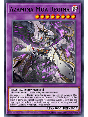 Azamina Moa Regina - MP25-EN105 - Prismatic Secret Rare