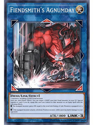 Fiendsmith's Agnumday - MP25-EN109 - Prismatic Secret Rare 