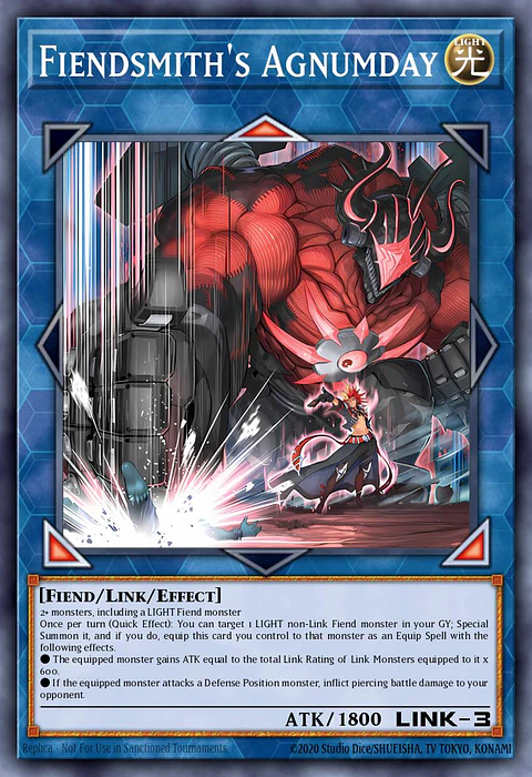 Fiendsmith's Agnumday - MP25-EN109 - Prismatic Secret Rare 