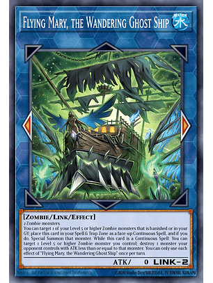 Flying Mary, the Wandering Ghost Ship - MP25-EN110 - Prismatic Secret Rare