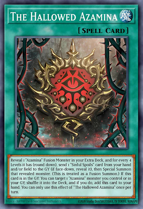 The Hallowed Azamina - MP25-EN112 - Prismatic Secret Rare