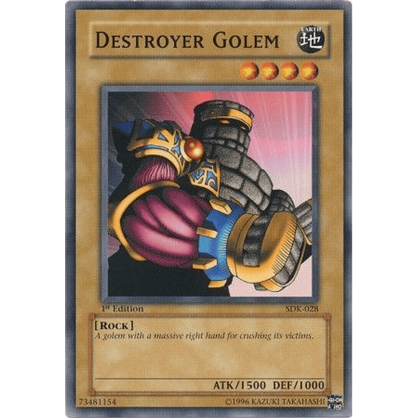 Destroyer Golem - SDK-028 - Common
