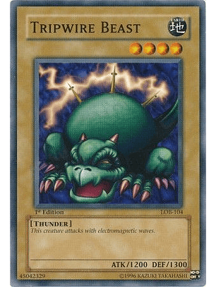 Tripwire Beast - LOB-104 - Common