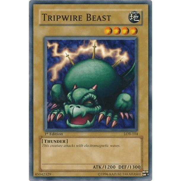 Tripwire Beast - LOB-104 - Common