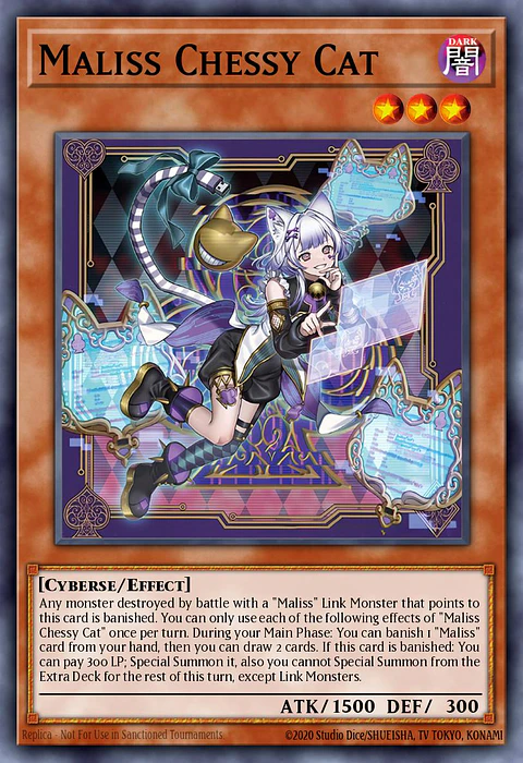 Maliss P Chessy Cat - MP25-EN123 - Prismatic Secret Rare 