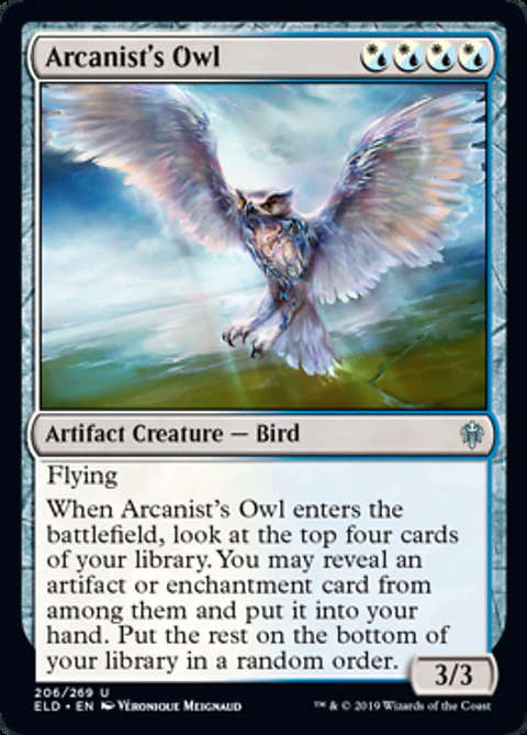 Arcanist's Owl - ELD - U 