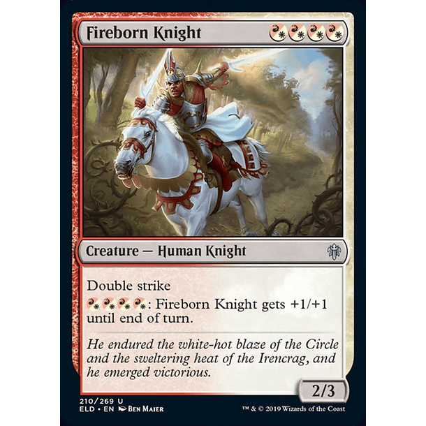 Fireborn Knight - ELD - U 