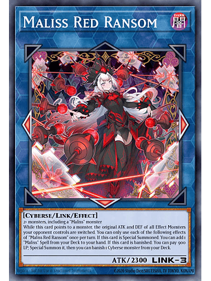 Maliss Q Red Ransom - MP25-EN125 - Prismatic Secret Rare 