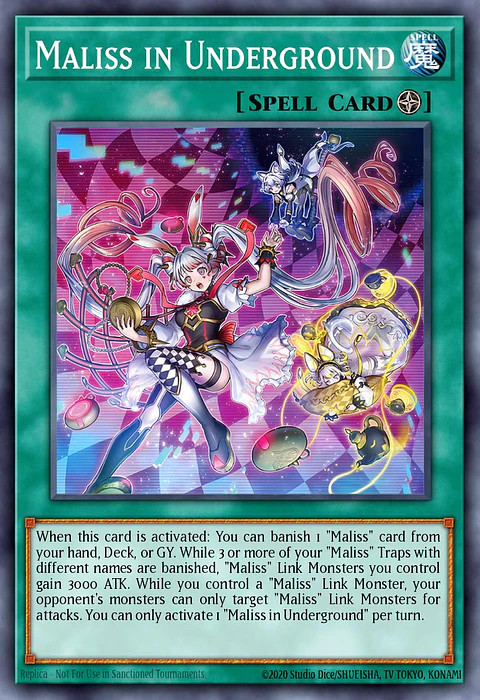 Maliss in Underground - MP25-EN127 - Prismatic Secret Rare 