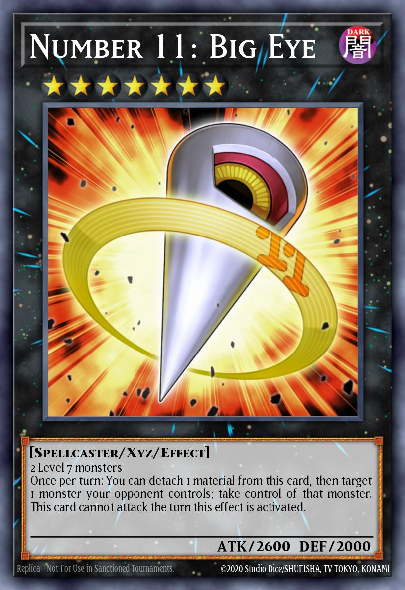 Number 11: Big Eye - MP25-EN133 - Prismatic Secret Rare  1