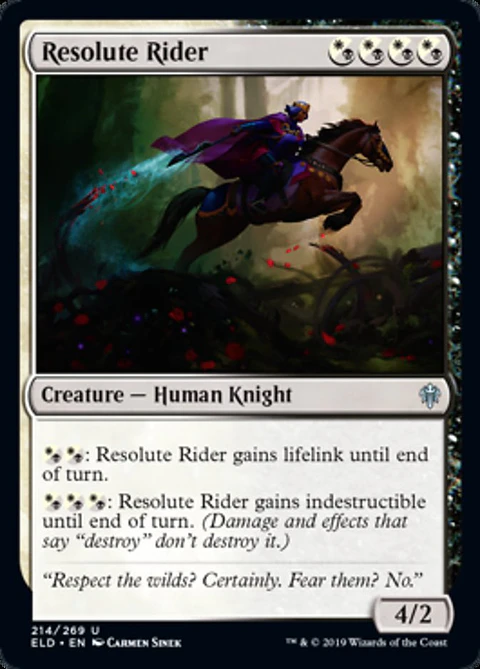 Resolute Rider - ELD - U