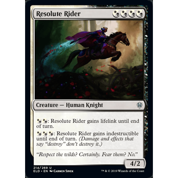 Resolute Rider - ELD - U