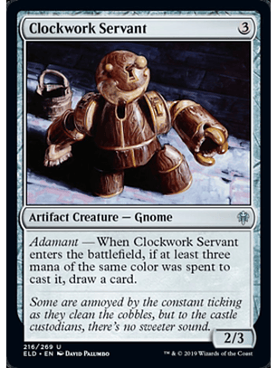 Clockwork Servant - ELD - U