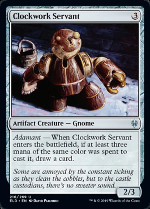 Clockwork Servant - ELD - U