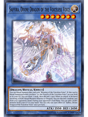 Saffira, Divine Dragon of the Voiceless Voice - MP25-EN352 - Common 