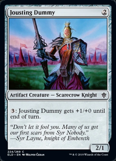 Jousting Dummy - ELD - C 