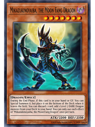 Mikazukinoyaiba, the Moon Fang Dragon - MP25-EN346 - Common 
