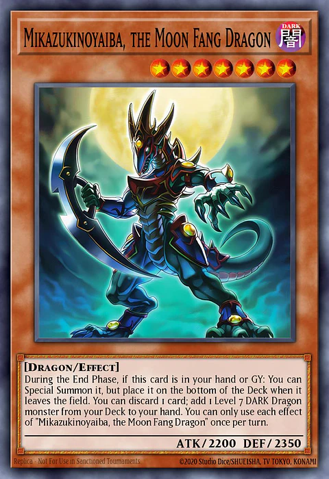 Mikazukinoyaiba, the Moon Fang Dragon - MP25-EN346 - Common 