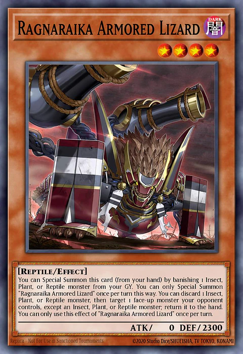 Ragnaraika Armored Lizard - MP25-EN344 - Common 
