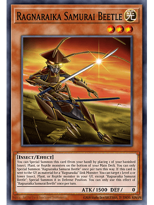 Ragnaraika Samurai Beetle - MP25-EN343 - Common 
