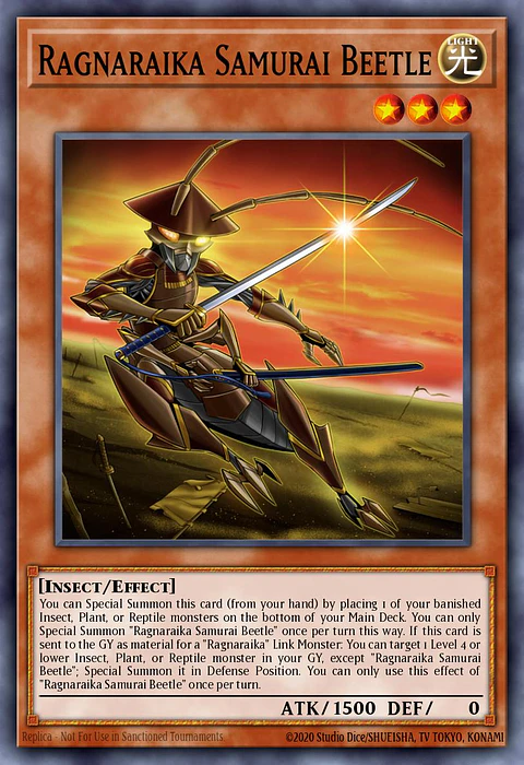 Ragnaraika Samurai Beetle - MP25-EN343 - Common 