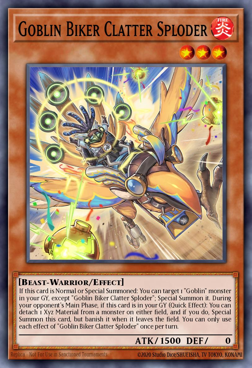 Goblin Biker Clatter Sploder - MP25-EN153 - Ultra Rare  1