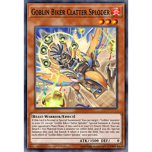 Goblin Biker Clatter Sploder - MP25-EN153 - Ultra Rare 
